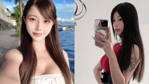 网红鱼神街拍美女曝光